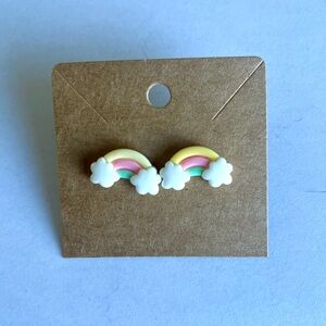 2/$15- Rainbow Kids Earrings Handmade